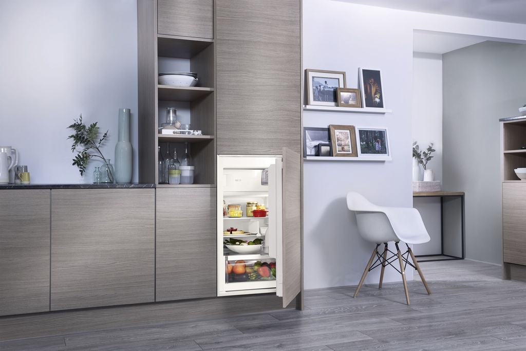 Bauknecht KSI10GF2 102cm vaste deur inbouw koelkast vriesvak