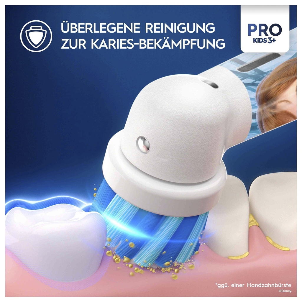 Braun Oral B Pro Kids 3+ Frozen electrische tandenborstel