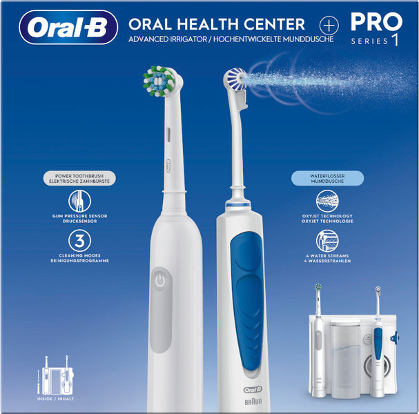 Braun Oral-B Oxyjet waterflosser + electrische tandenborstel