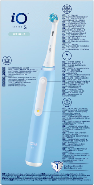 Braun Oral-B iO 3S Ice Blue electrische tandenborstel