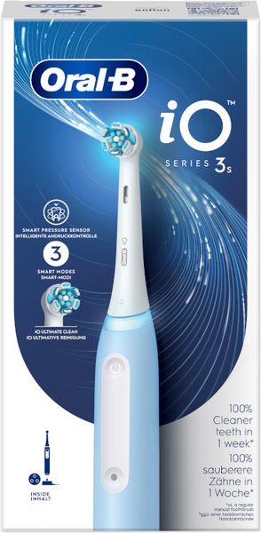 Braun Oral-B iO 3S Ice Blue electrische tandenborstel