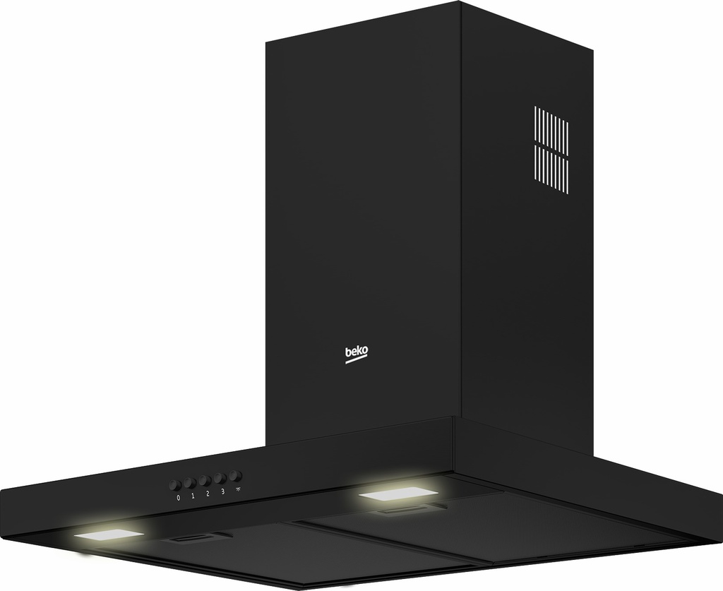 Beko BHCB66641BBBHS 60cm Zeer Zuinige T-vorm Zwarte Dampkap (kopie)