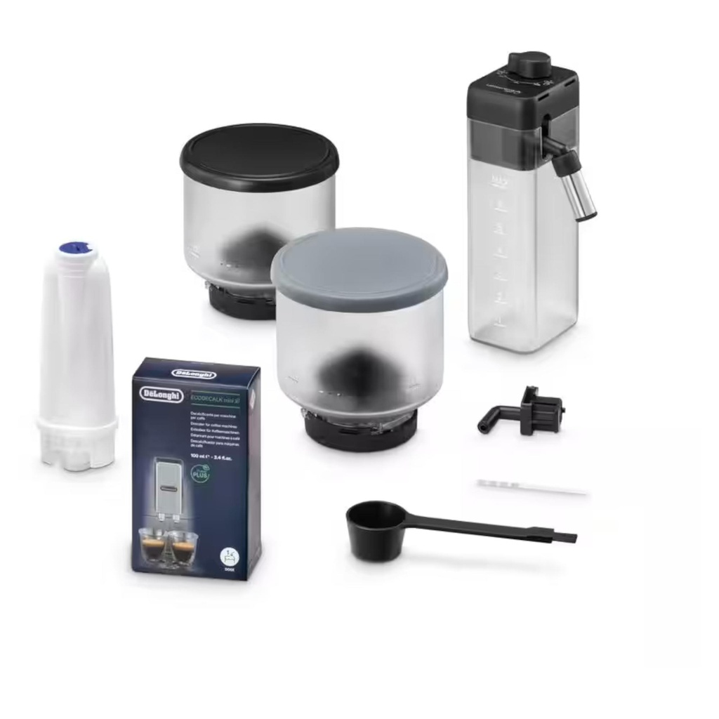 Delonghi EXAM440.55.B Rivelia Onyx Black melkschuimer