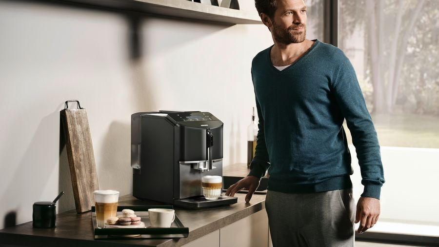 Siemens Extra Klasse TF305EF9 Espresso volautomaat Zwart