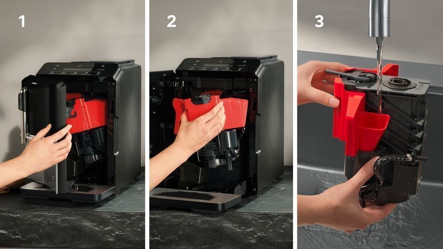 Siemens Extra Klasse TF305EF9 Espresso volautomaat Zwart