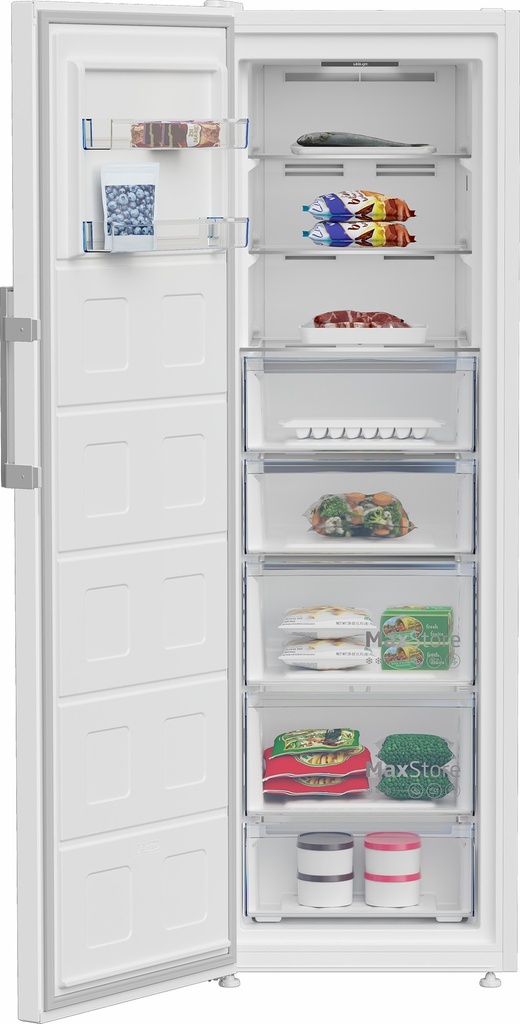 Beko B3RMFNE314W1 Selective 186 cm 286 L Nofrost Diepvriezer