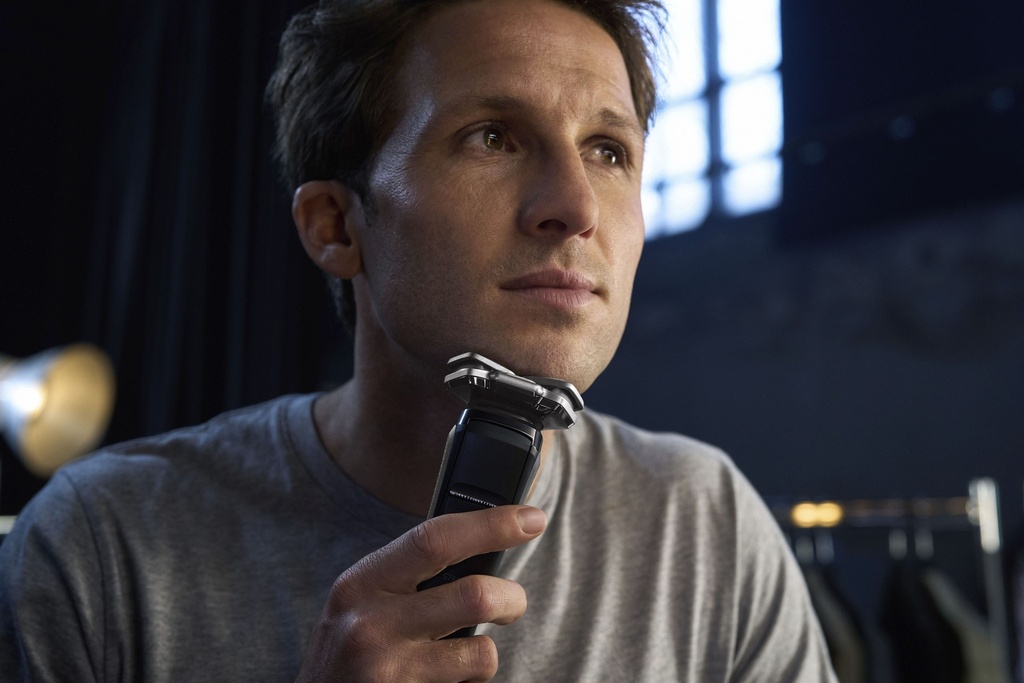 Philips S8697/35 luxe oplaadbare shaver Nat en droog Chroom