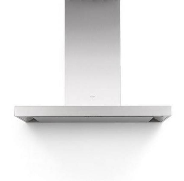 Novy 7610 FLATLINE 120cm inox met spots wanddampkap