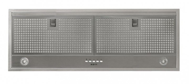 Novy 829 84cm  inox inbouwgroep metalen inox filters