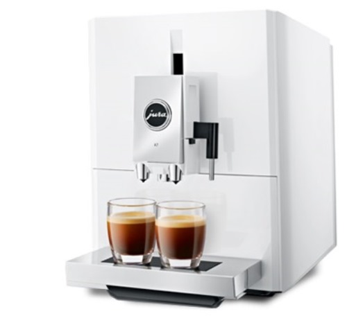 Jura A7 PIANO WIT volautomaat espresso machine