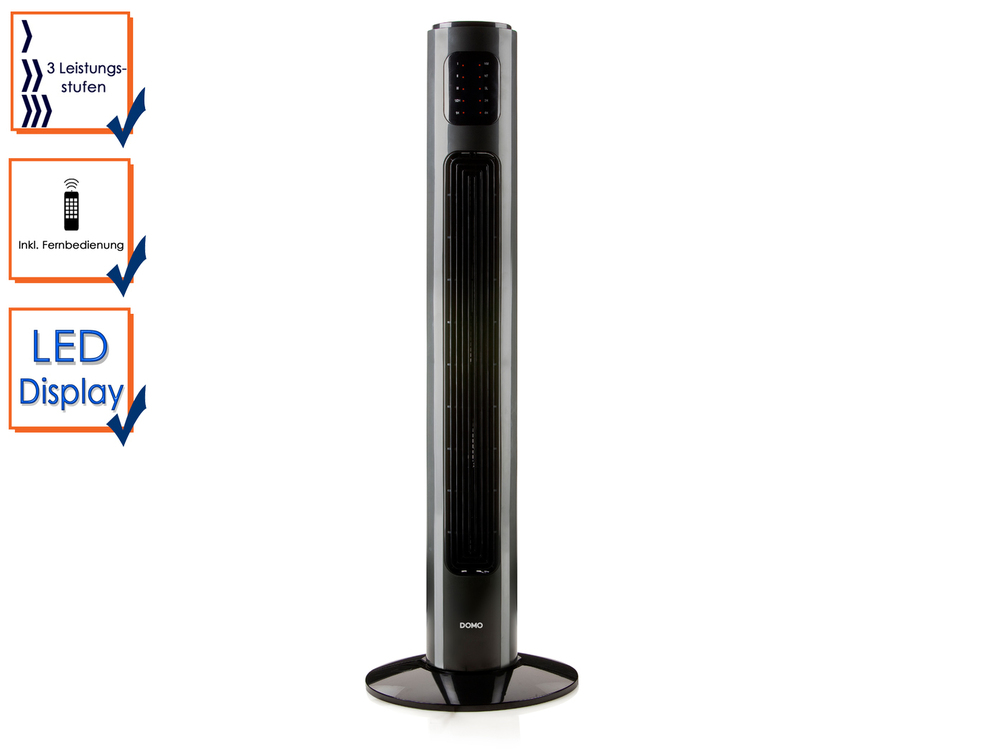 Domo 96 cm digitale kolom ventilator