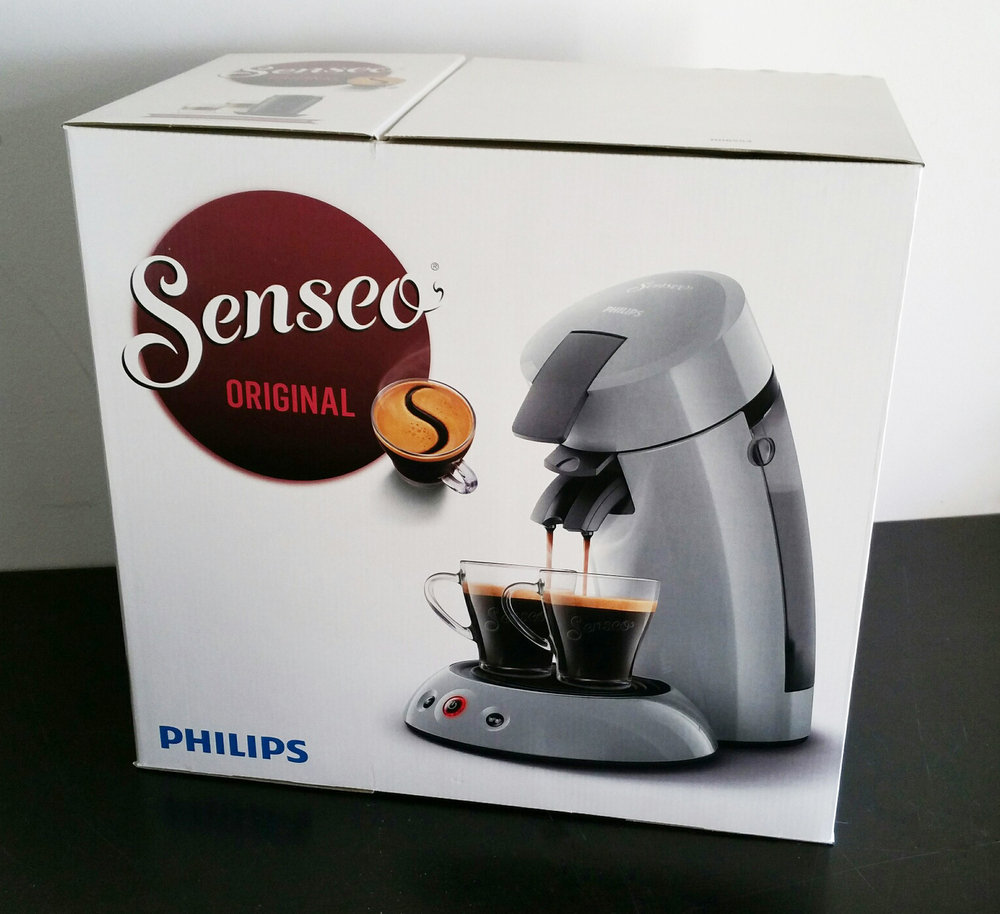 Philips Senseo zilvergrijs second generation met autoswitch