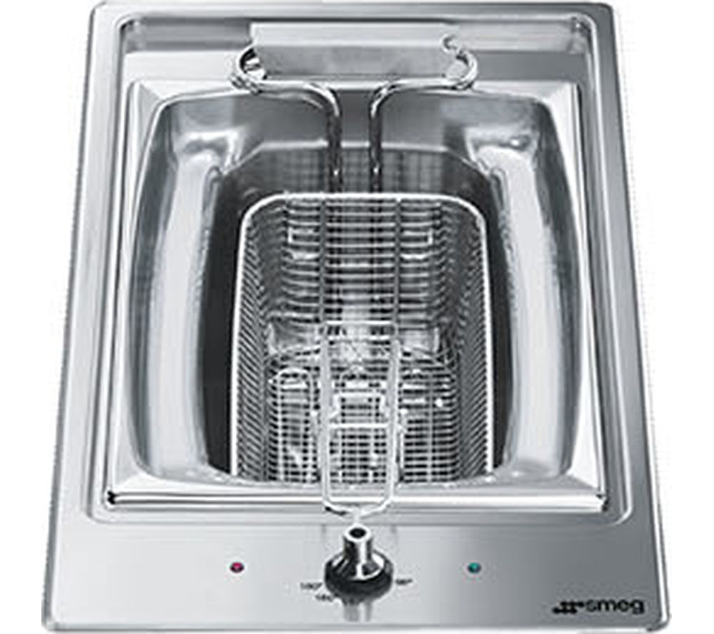 Smeg PGF30F 3.6 Liter Inox 2200 Watt inbouw friteuse