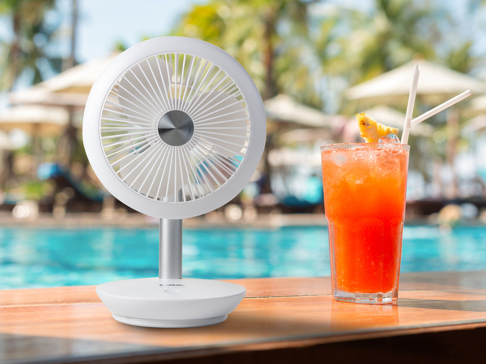 Nieuw zomer 2023 oplaadbare via USB ventilator OP = OP