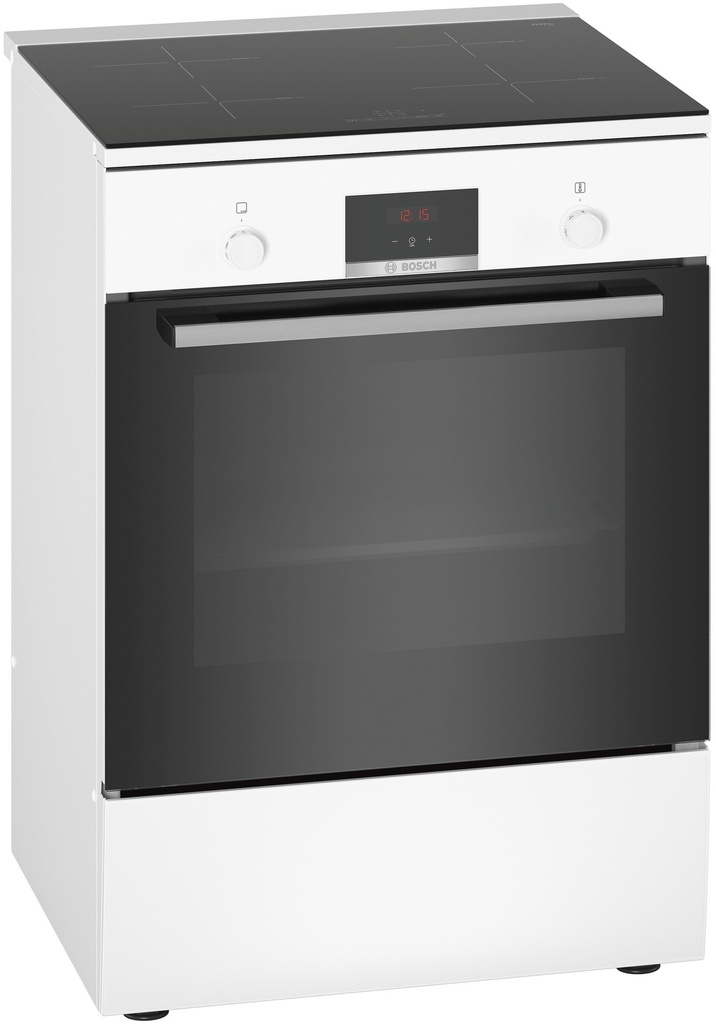 Bosch HLR390020 vrijstaand PREMIUM inductie fornuis Wit