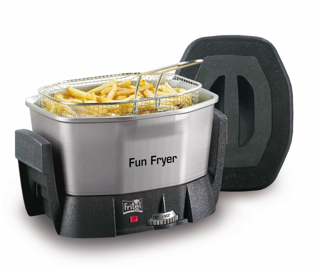 Fritel compacte friteuse 1.5 Liter 1400 Watt 6 personen
