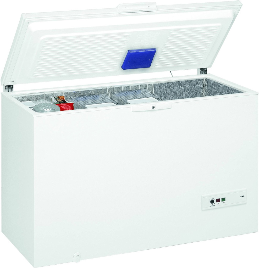 Whirlpool WHM39112 Superzuinig 141 cm breed 394 L vrieskist