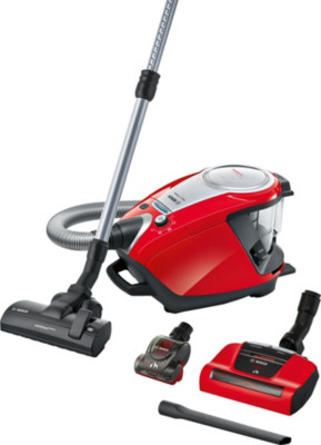 Bosch BGS7PET Serie 8 Stofzuiger zonder zak ProAnimal rood