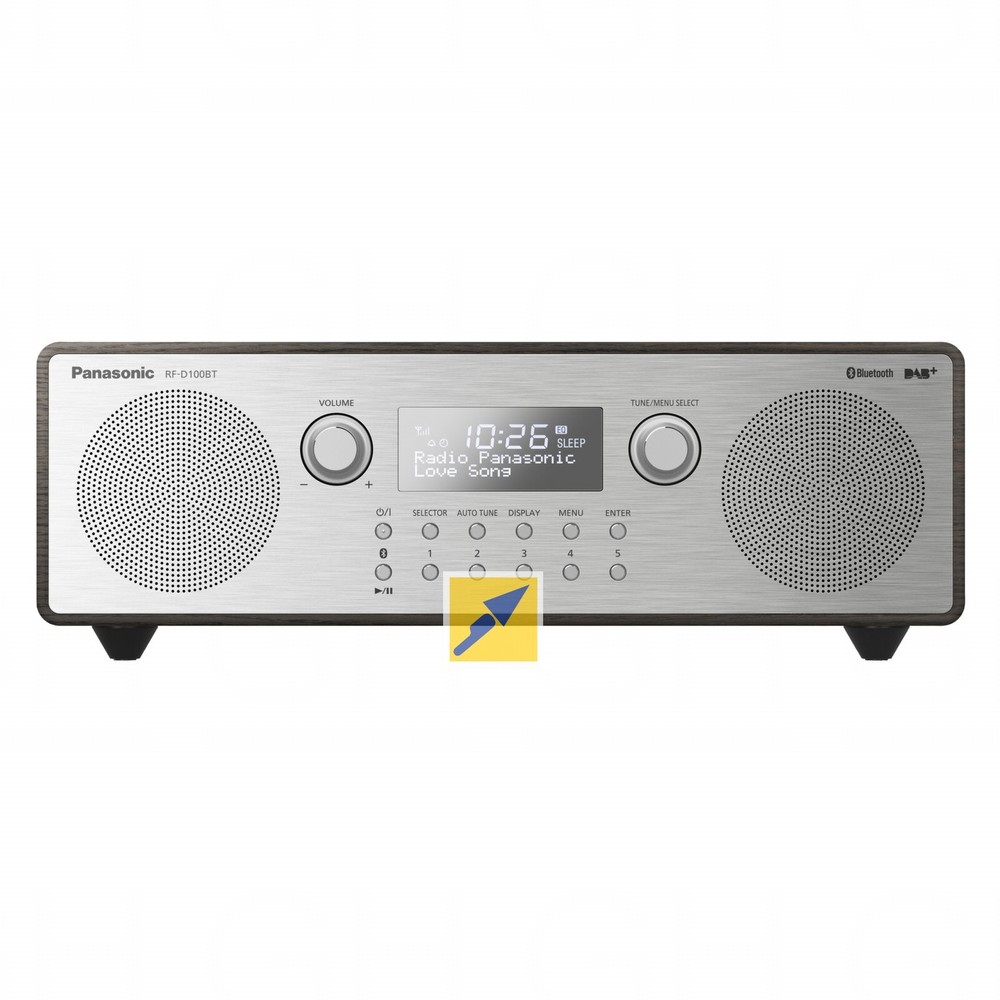 Panasonic RDS100BTEGT portable radio DAB+