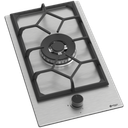 Wiggo WH-G331RD(X) tacque de cuisson au gaz 30 cm INOX