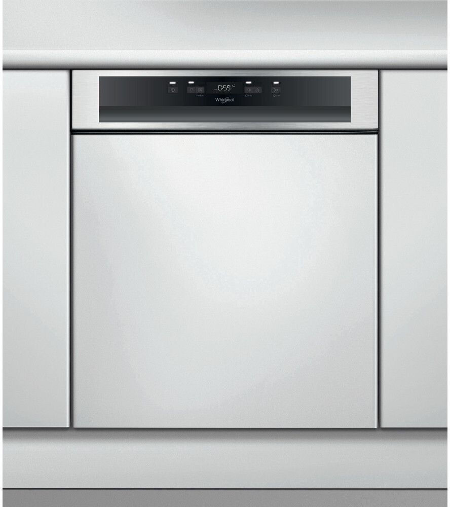 Whirpool WB6020PX 14 couverts 46 dB PowerClean Pro zwart
