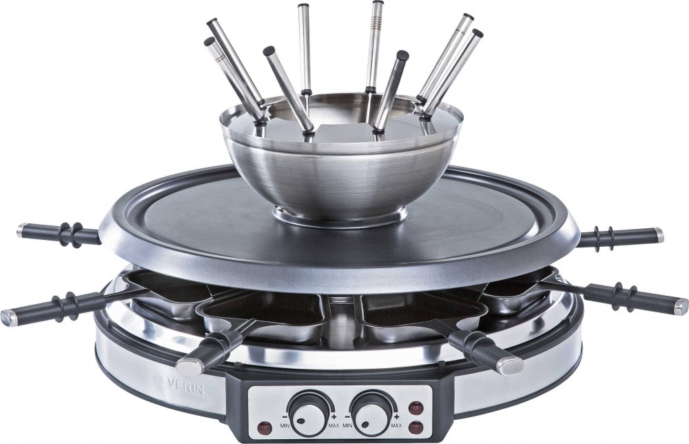 Severin RG9948 funcoocking raclette & fondue 2 in 1
