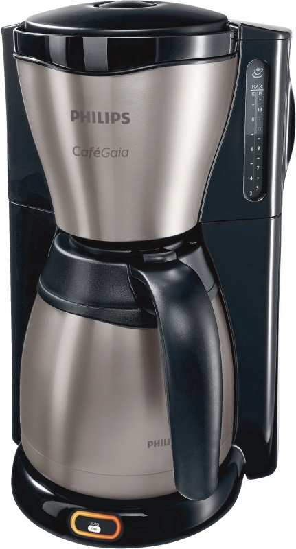 Philips HD7548/20 koffiezet met thermische kan zwart/zilver