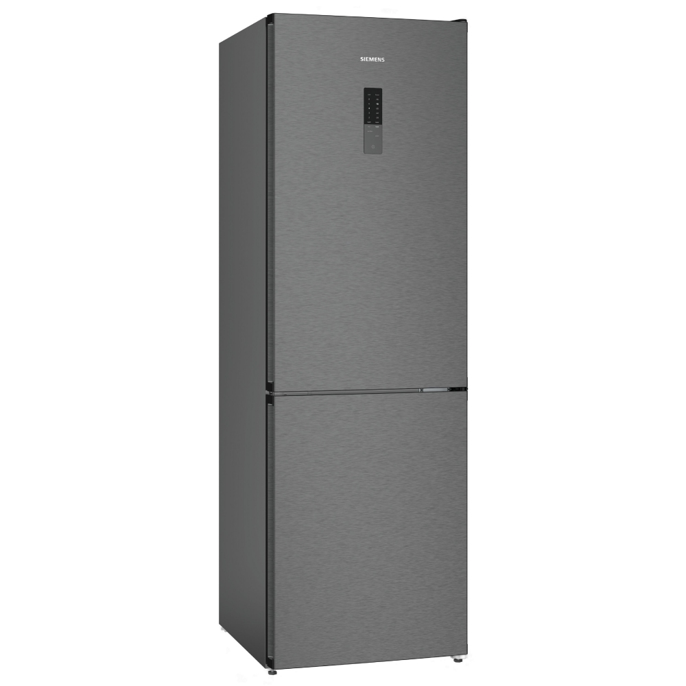 Siemens KG36NXXDF vrijstaande koel-vriescombi 186cm ZwartRVS