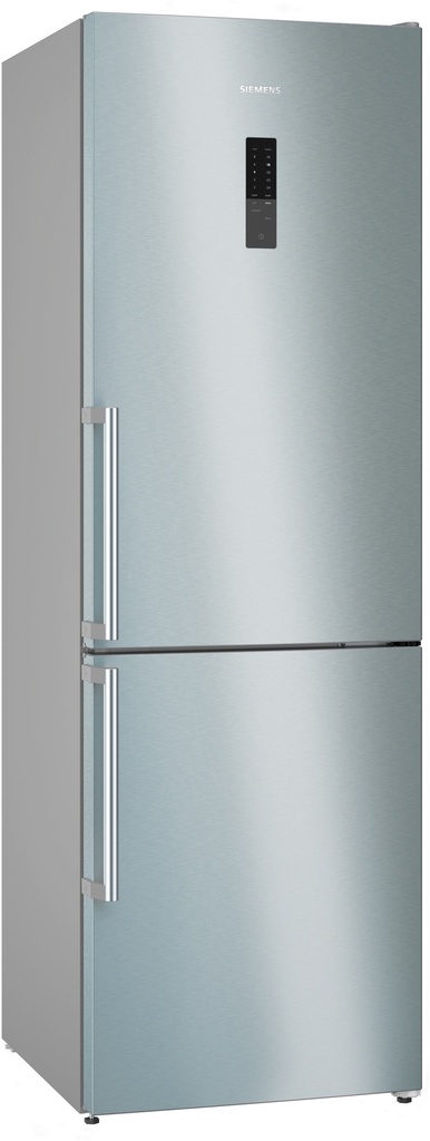 Siemens KG36N7ICT vrijstaande koel-vriescombi 186cm Inox