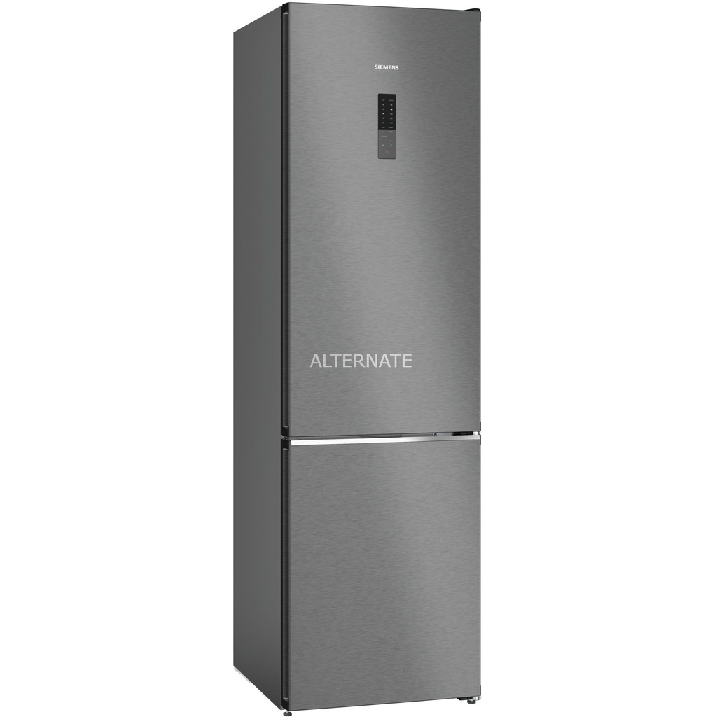 Siemens KG39NAXCF vrijstaande koel-vriescombi 203cm ZwartRVS