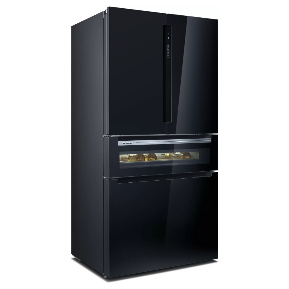 Siemens KF96RSBEA 183 x 91cm koel vries zwart inox-easyclean