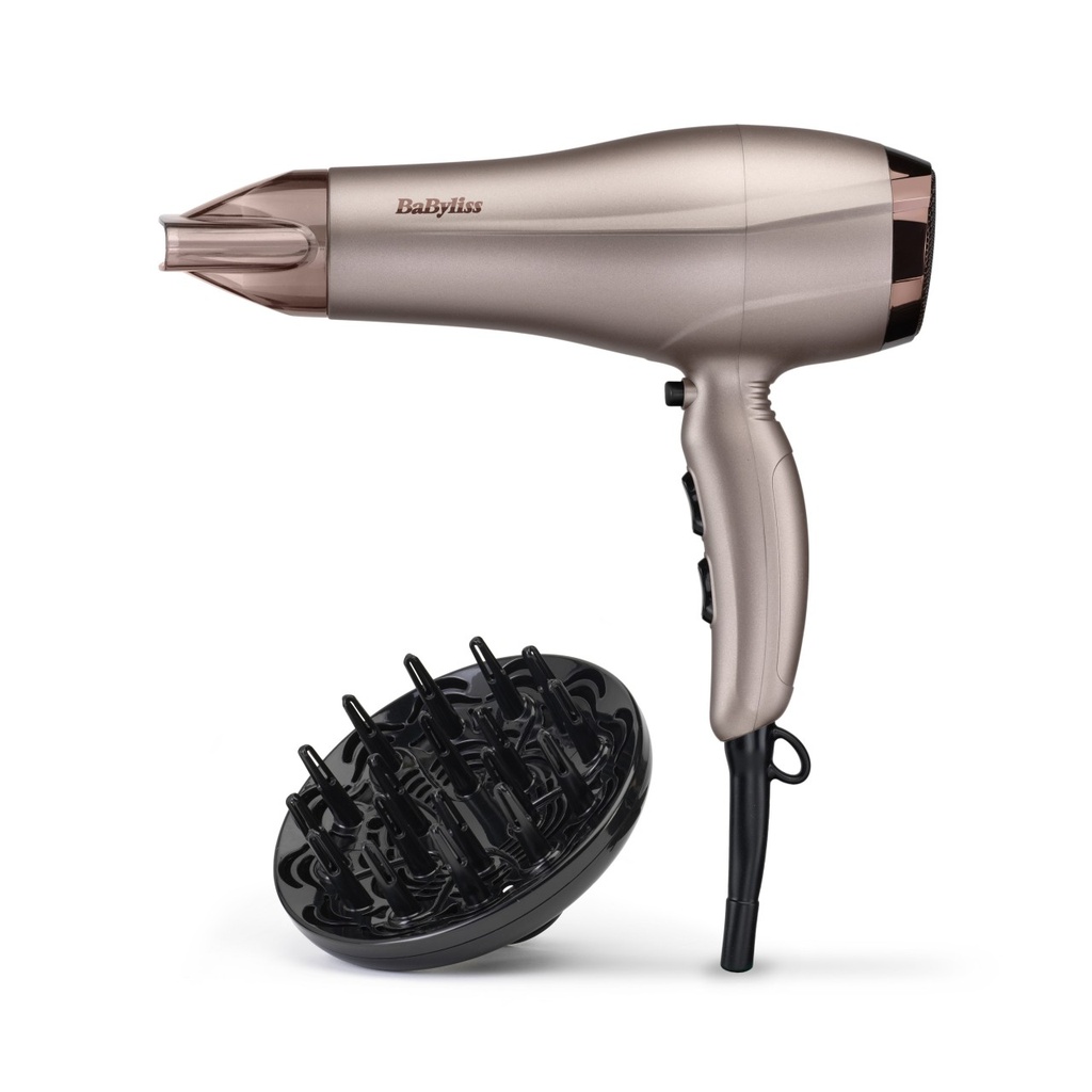 Babyliss 5790PE haardroger ionentechnologie diffuser 2300W