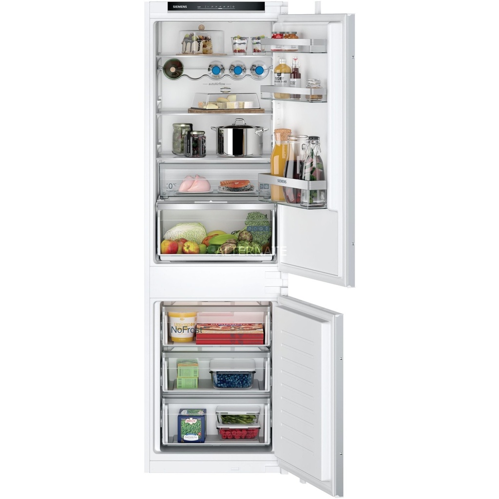 Siemens KI86NVSE0 iQ500 178 cm Koel-vries combi sleepdeur