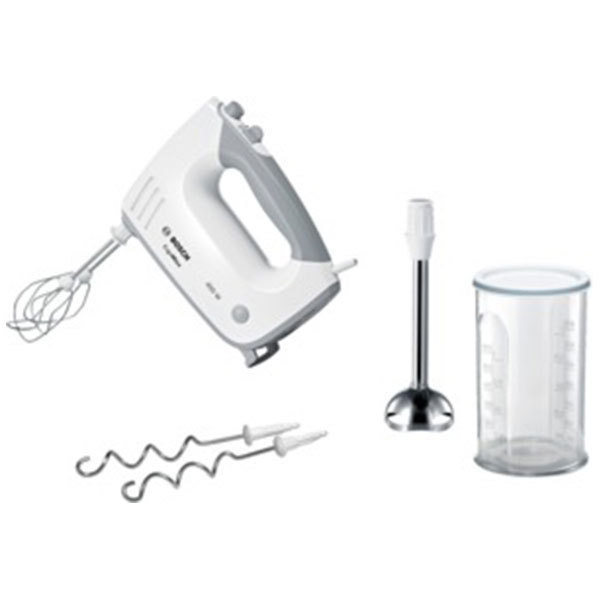 Bosch 450 Watt Ergo mixer set met inox staaf en toebehoren