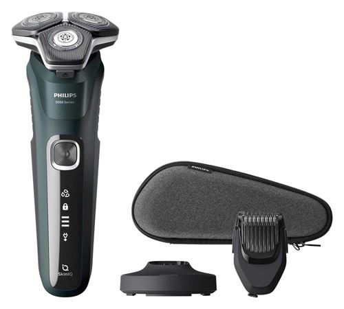 Philips S5884/38 oplaadbare Shaver Nat en droog + Tondeuse