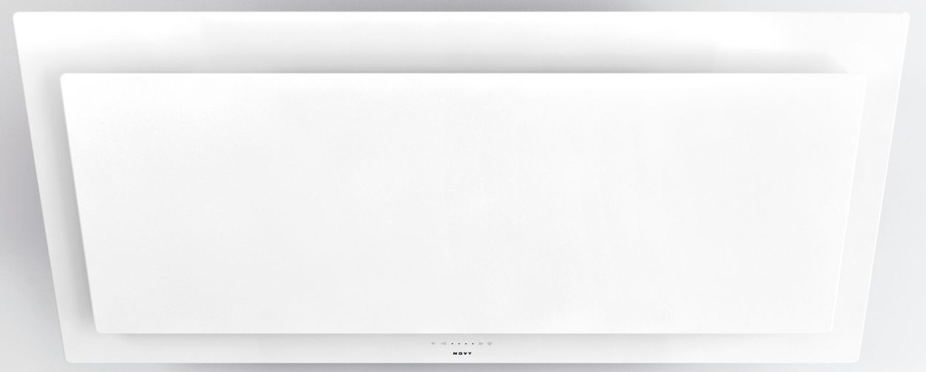 Novy 7849 Vision wanddampkap 120 cm wit recirculatie