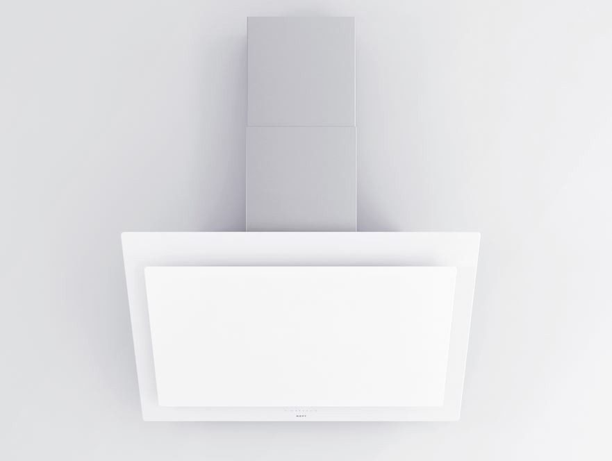 Novy 7831 Vision wanddampkap 90 cm wit / inox A+ klasse