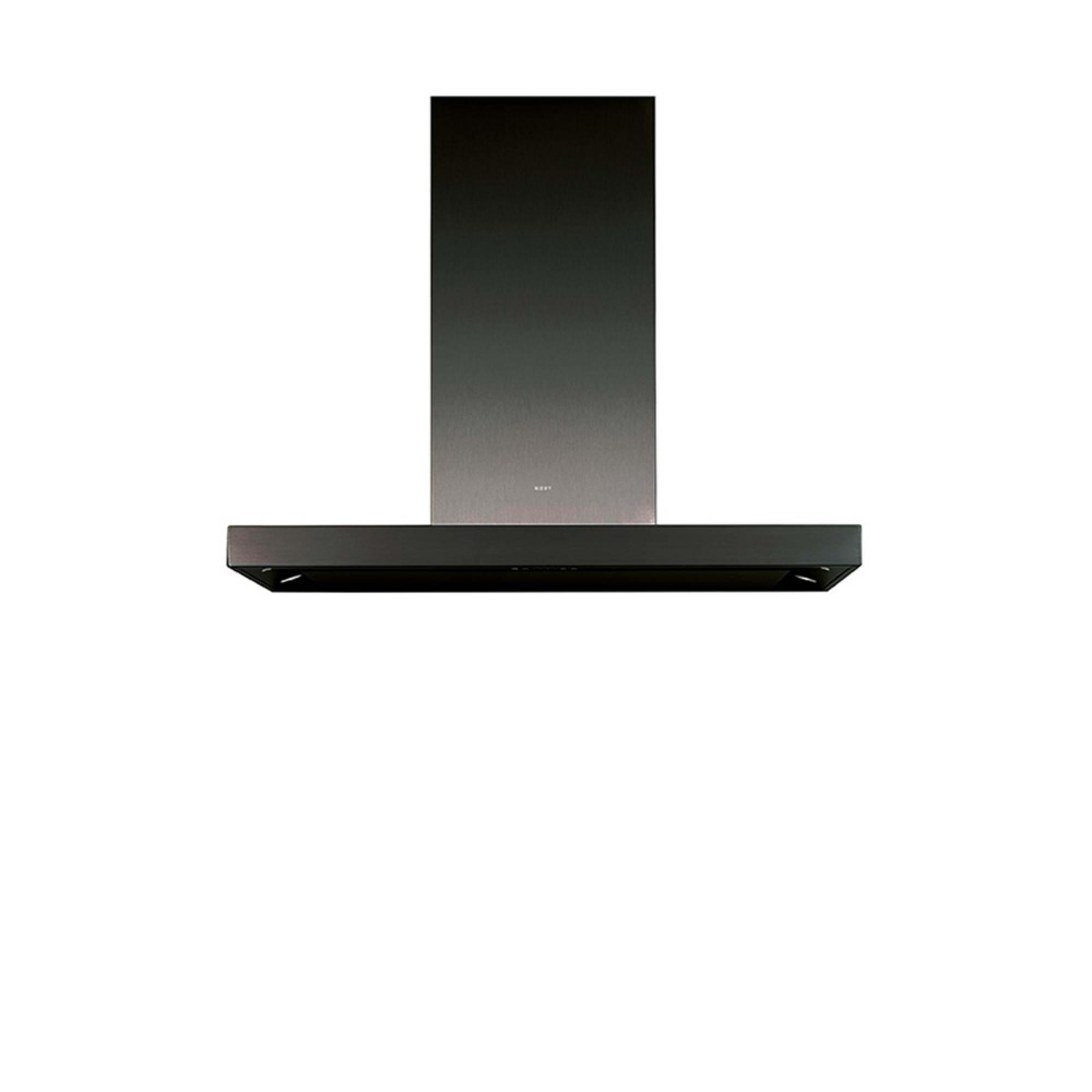 Novy 7602 FLATLINE 90cm zwart met spots wanddampkap