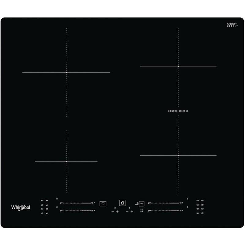 Whirlpool WBS2560NE 59 cm inductie kookplaat 6th Sense