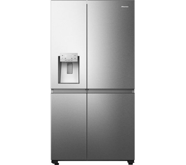 Hisense RS818N4IIE1 Inox Amerikaanse koelkast kraan nodig