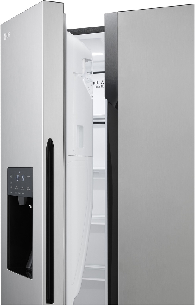 LG GSM32HSBEH Amerikaanse koelkast Zilver - kraan nodig -