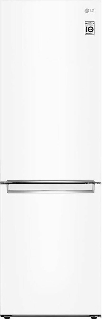 LG GBB61SWGGN 186 cm 341 L No Frost koel-vrieskast Wit