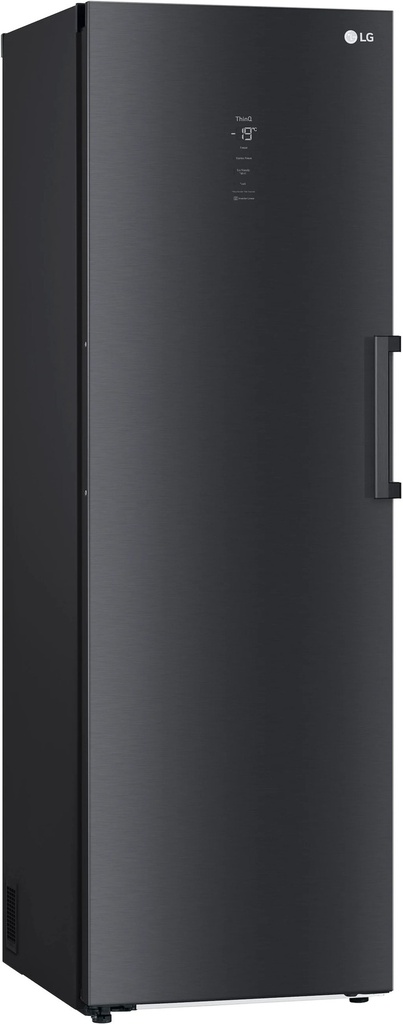 LG GLM71MCCSF 186 cm 386 L Zuinige Stille koelkast Mat zwart