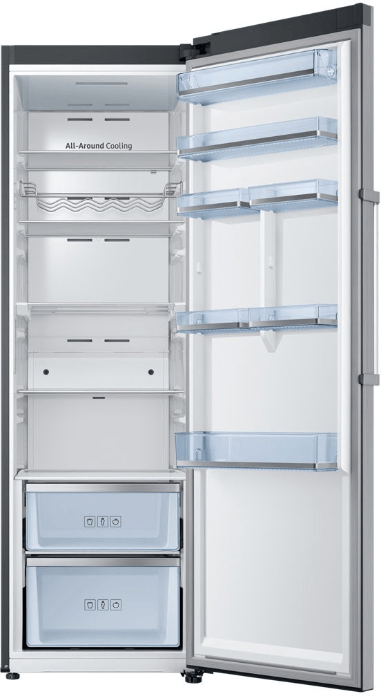 Samsung RR39M7130S9 186 cm 387 L koelkast flessenrek Inox