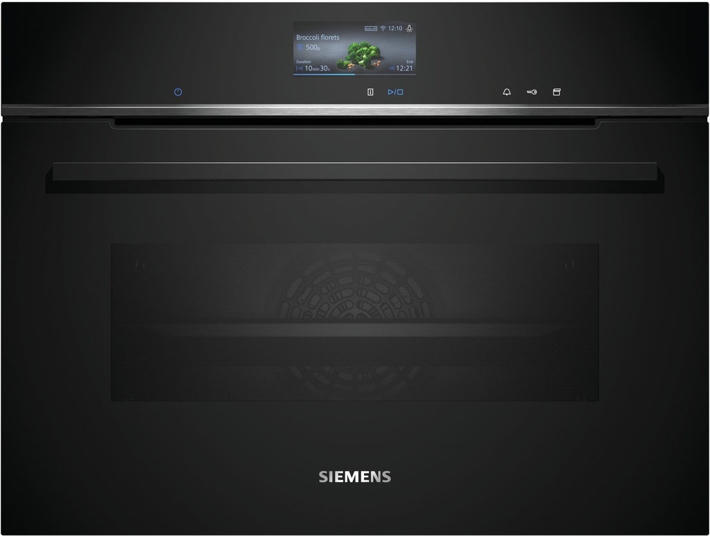 Siemens CS736G1B1 A+ compacte bakoven met stoomfunctie Zwart