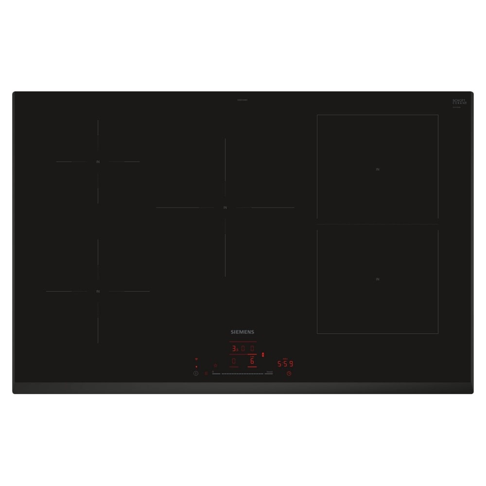 Siemens ED851HWB1E Wifi 80 cm Flex inductie kookplaat zwart