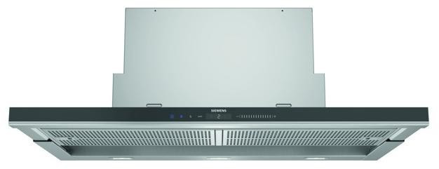 Siemens LI99SA684 A-klasse 90 cm zuinige dampkap Inox Zwart