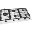 Winkemodel Wiggo WH-G934RR(W) 90 cm luxe inbouwkookplaat met wok Wit