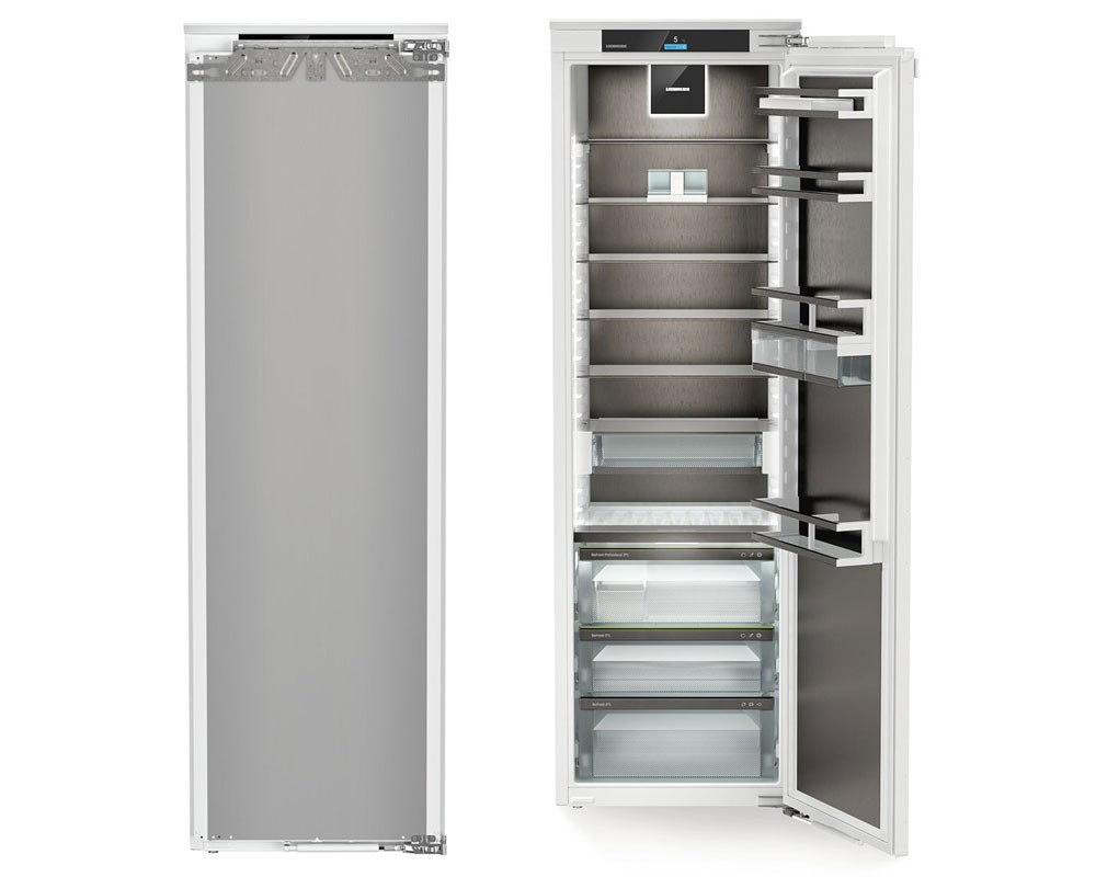 Liebherr IRBbsci 5170-22 178 cm Black Steel deur op deur