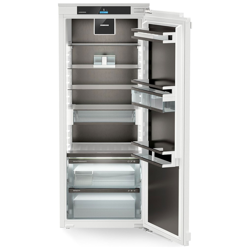 Liebherr IRBbsbi 4570-22 Black Steel koelkast deur op deur
